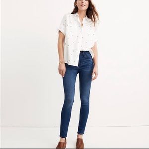 Madewell Darkwash Roadtripper Jeans